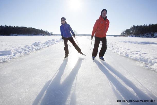 Activities on Frozen Lake